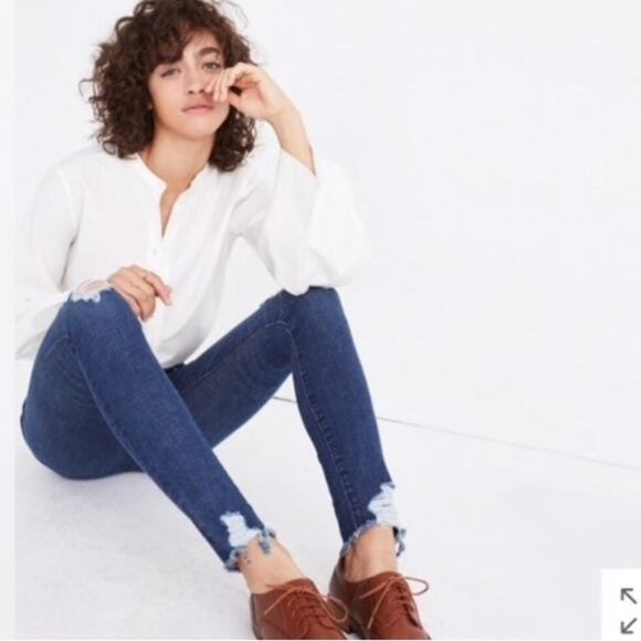 New ~ MADEWELL ~ High-Rise ~Destructed-Hem Edition. ~s z 30 - Picture 2 of 8